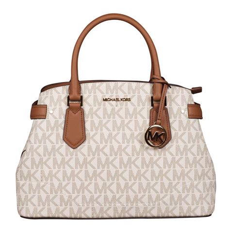 michael kors ew satchel|Michael Kors opened satchel purse.